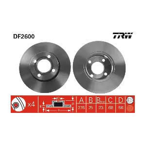 TRW DF2600