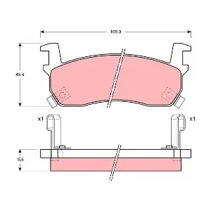 TRW GDB1004