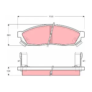 GDB1038 TRW