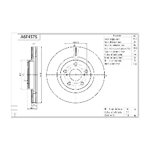 AISIN A6F457S