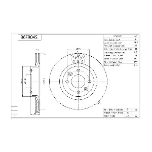AISIN B6F904S