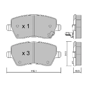 AISIN BPOP-1008