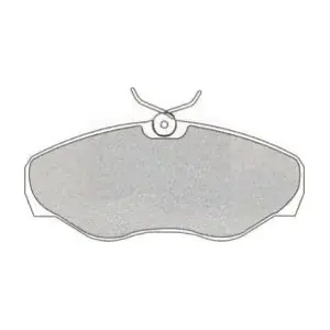 AISIN ASN-2213 Комплект гальмівних накладок дискового стоянкового гальма