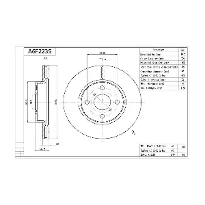 A6F223S AISIN