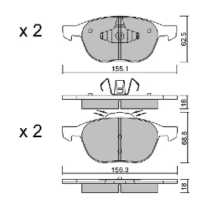 AISIN BPFO-1016