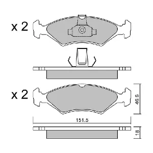 AISIN BPFO-1015