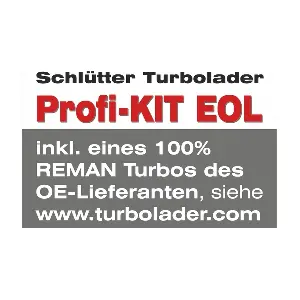 SCHLÜTTER TURBOLADER 166-05161EOL