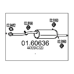 44305AC320 SUBARU