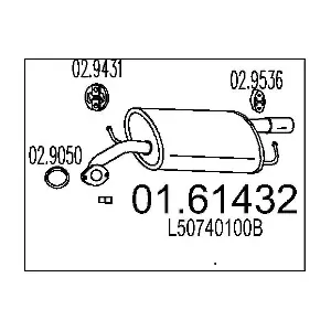 L50740100B MAZDA