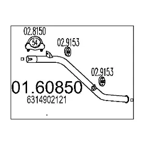 6314902121 MERCEDES-BENZ