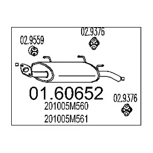 201005M560 NISSAN