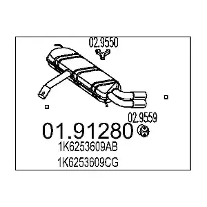 1K6253609AB AUDI