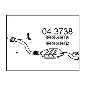 8E0253096GV AUDI