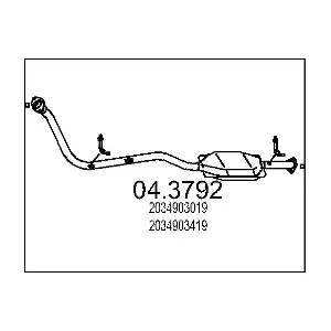 2034903019 MERCEDES-BENZ