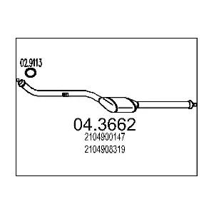 2104900147 MERCEDES-BENZ