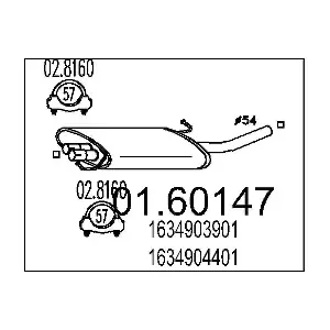 1634904401 MERCEDES-BENZ