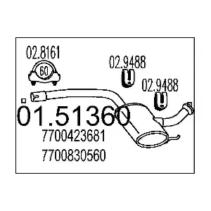 7700830560 RENAULT