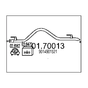 9014901521 MERCEDES-BENZ