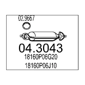 18160P06G20 HONDA