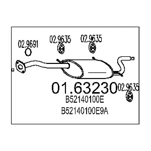 B52140100E MAZDA