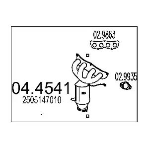 2505147010 TOYOTA