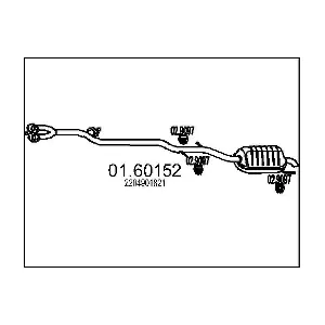 2204901821 MERCEDES-BENZ