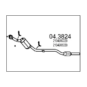 2104905320 MERCEDES-BENZ
