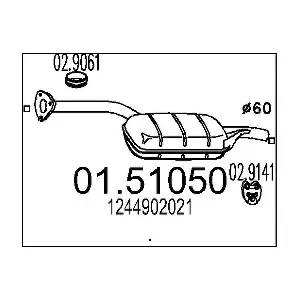 1244902021 MERCEDES-BENZ