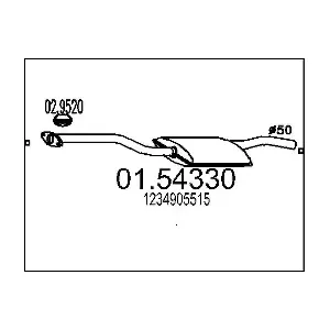 1234905515 MERCEDES-BENZ