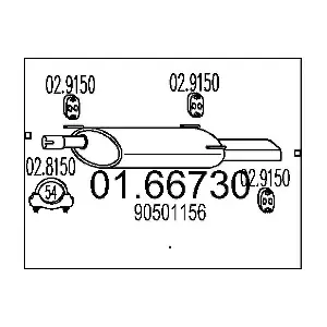 90501156 OPEL