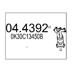 0K30C13450B KIA