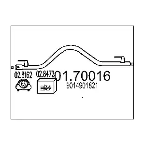 9014901821 MERCEDES-BENZ