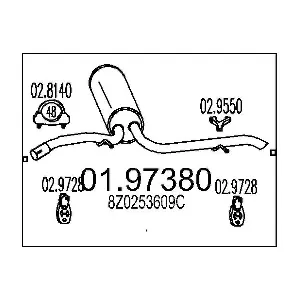 8Z0253609C AUDI