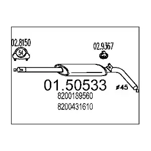 8200189560 RENAULT