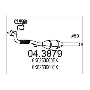 6K0253060EX SEAT