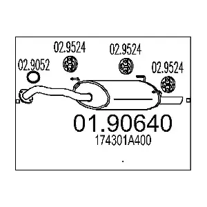 174301A400 TOYOTA