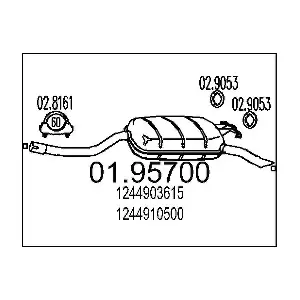 1244910500 MERCEDES-BENZ