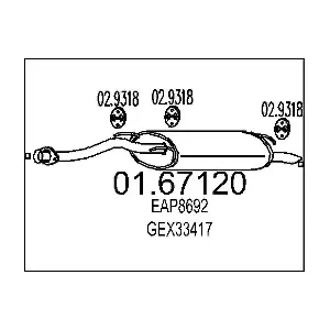 115761 BOSAL