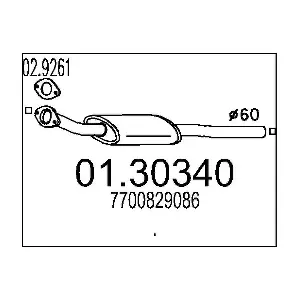 7700829086 RENAULT