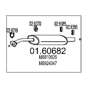 MB924347 MITSUBISHI