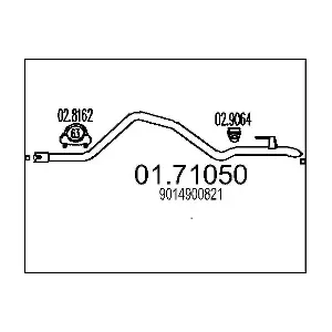 9014900821 MERCEDES-BENZ