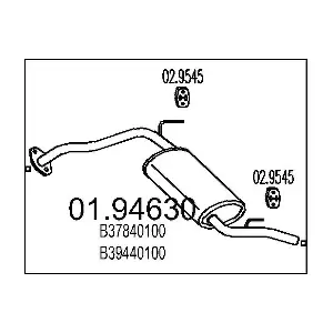 B39440100B MAZDA