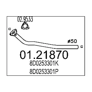 8D0253301P VW