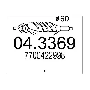 7700422998 RENAULT