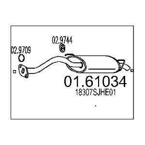 18307SJHE01 HONDA