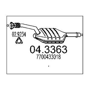 7700433018 RENAULT