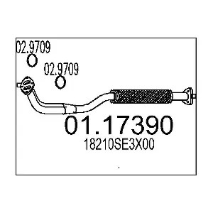 18210SE3X00 HONDA