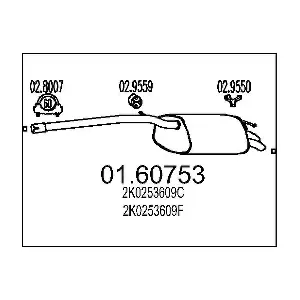 2K0253609F VW