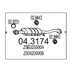 MTS 04.3174