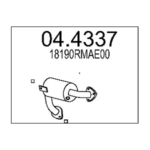 18190RMAE00 HONDA